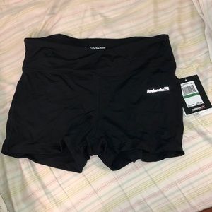 Black spandex shorts